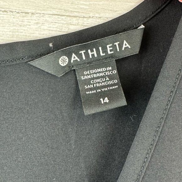 Athleta Brooklyn Ribbed V-Neck Sleeveless High Waist Jumpsuit - Picture 8 of 10